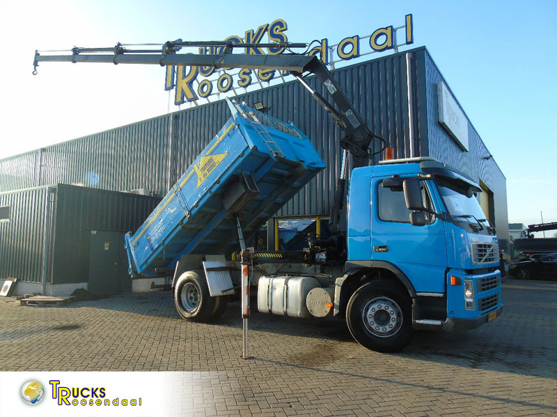 Volvo FM 9.340 + HIAB 122 E4 + TIPPER + MANUAL - Kraanwagen: afbeelding 1 Volvo FM 9.340 + HIAB 122 E4 + TIPPER + MANUAL - Kraanwagen: afbeelding 1
