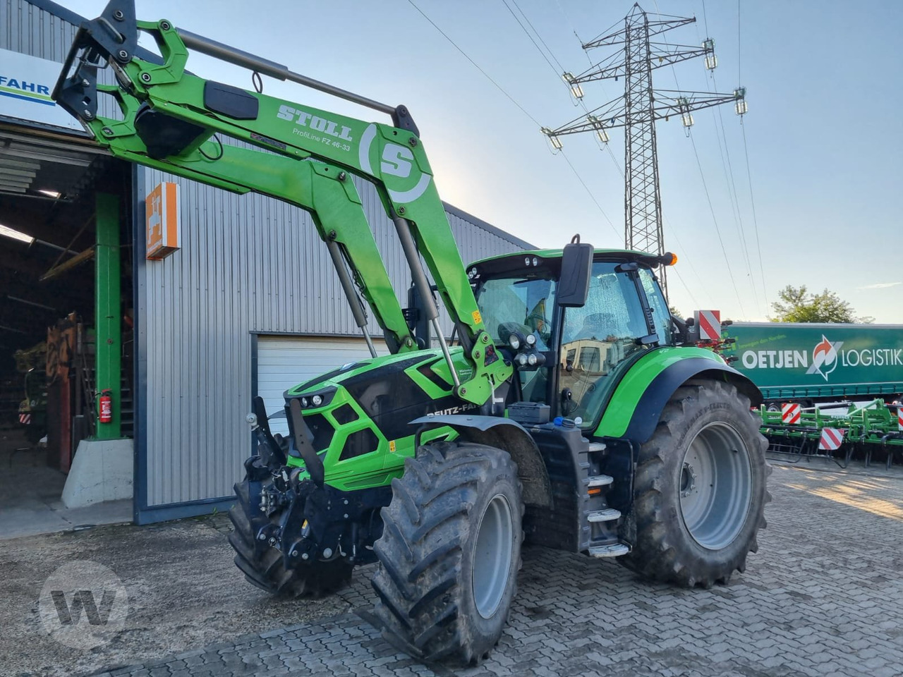 Deutz 6180 Agrotron - Tractor: afbeelding 1 Deutz 6180 Agrotron - Tractor: afbeelding 1