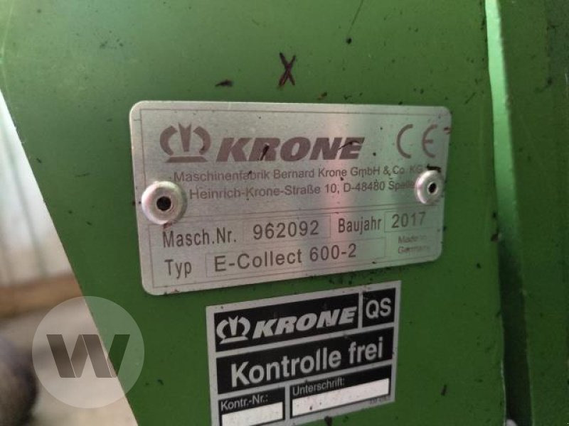 Krone Easy Collect 600 - Maiskolvenplukker: afbeelding 2 Krone Easy Collect 600 - Maiskolvenplukker: afbeelding 2