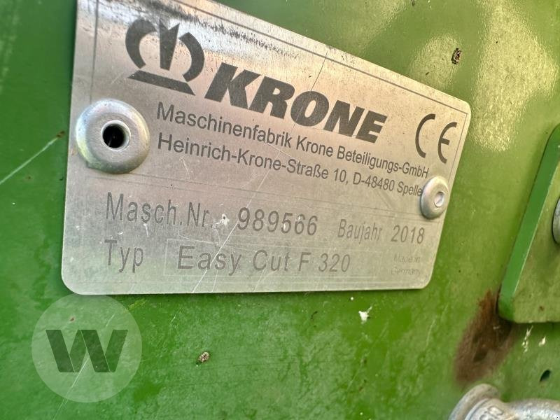 Maaimachine Krone Easy Cut F 320: afbeelding 6