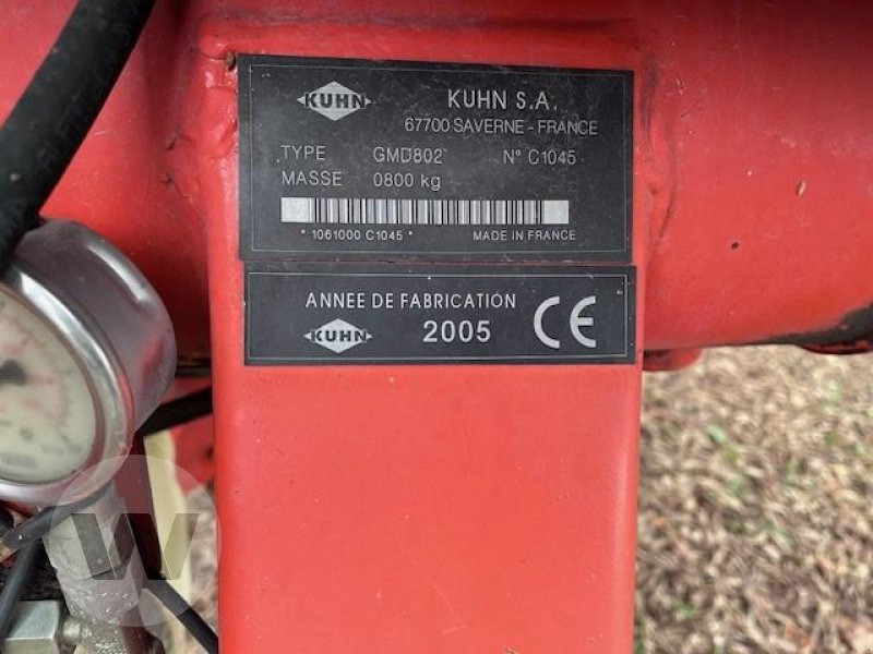 Kuhn GMD 802 Lift Control - Maaimachine: afbeelding 5 Kuhn GMD 802 Lift Control - Maaimachine: afbeelding 5