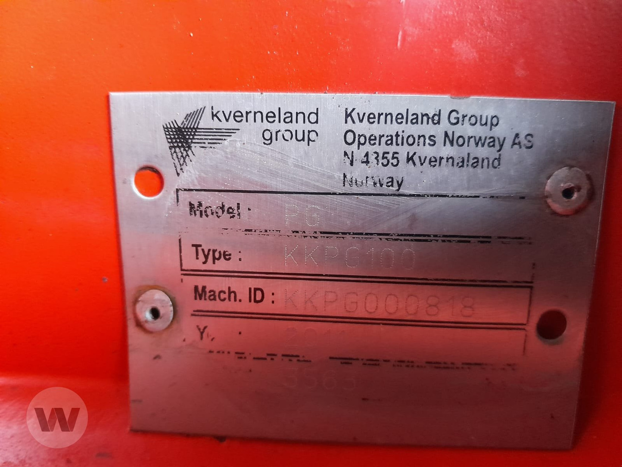 Kverneland PG 100 - Ploeg: afbeelding 2 Kverneland PG 100 - Ploeg: afbeelding 2