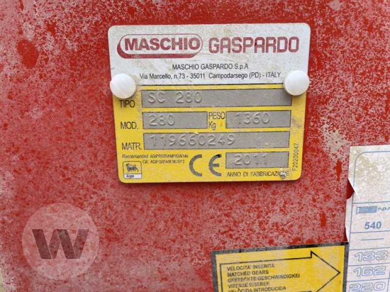 Maschio SC 280 - Grondfrees: afbeelding 5 Maschio SC 280 - Grondfrees: afbeelding 5