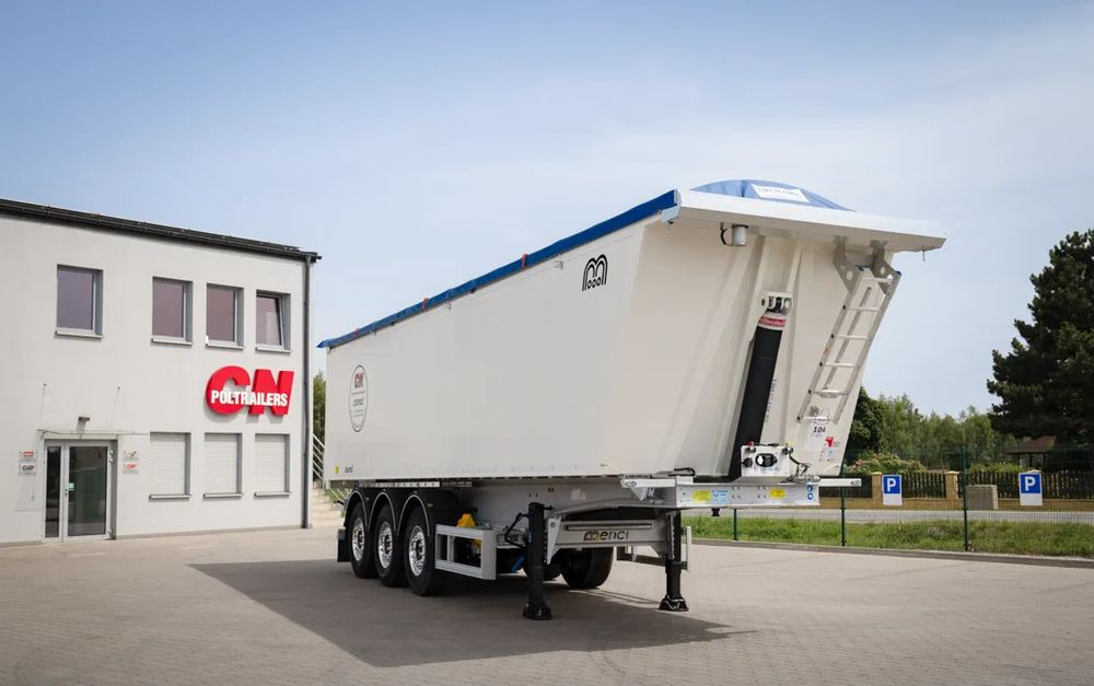 Menci Wywrotka aluminiowa 52 m3 // dach elektryczny CRAMARO // Waga 6140 kg // Alufelgi - Kipper oplegger: afbeelding 2 Menci Wywrotka aluminiowa 52 m3 // dach elektryczny CRAMARO // Waga 6140 kg // Alufelgi - Kipper oplegger: afbeelding 2