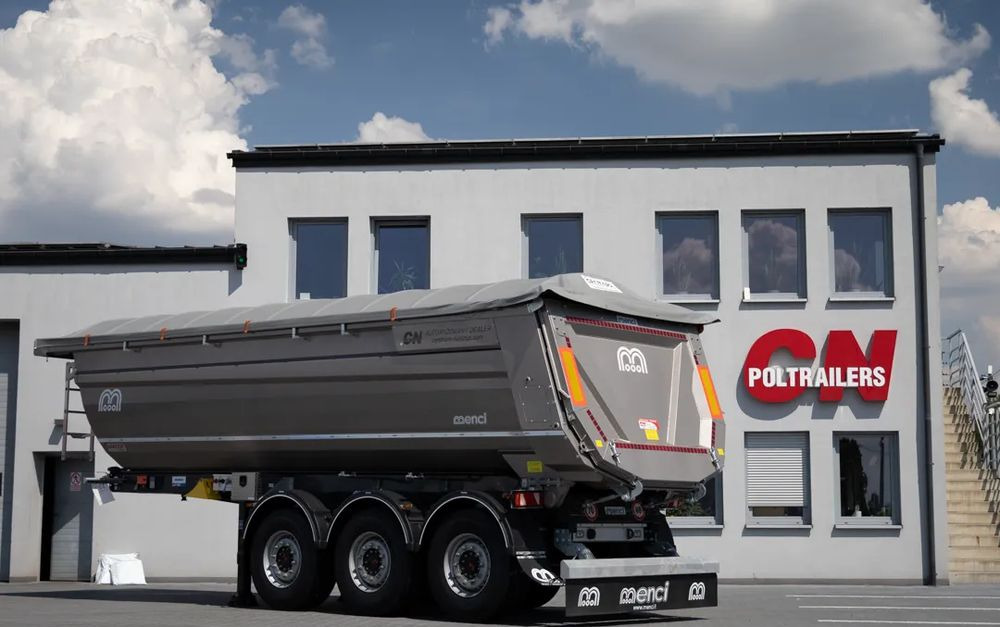 Menci Wywrotka stalowa 27m3, Cramaro Elektryczny/Manualny/Boczny // Waga 6000 kg // Hardox HB500 - Kipper oplegger: afbeelding 4 Menci Wywrotka stalowa 27m3, Cramaro Elektryczny/Manualny/Boczny // Waga 6000 kg // Hardox HB500 - Kipper oplegger: afbeelding 4