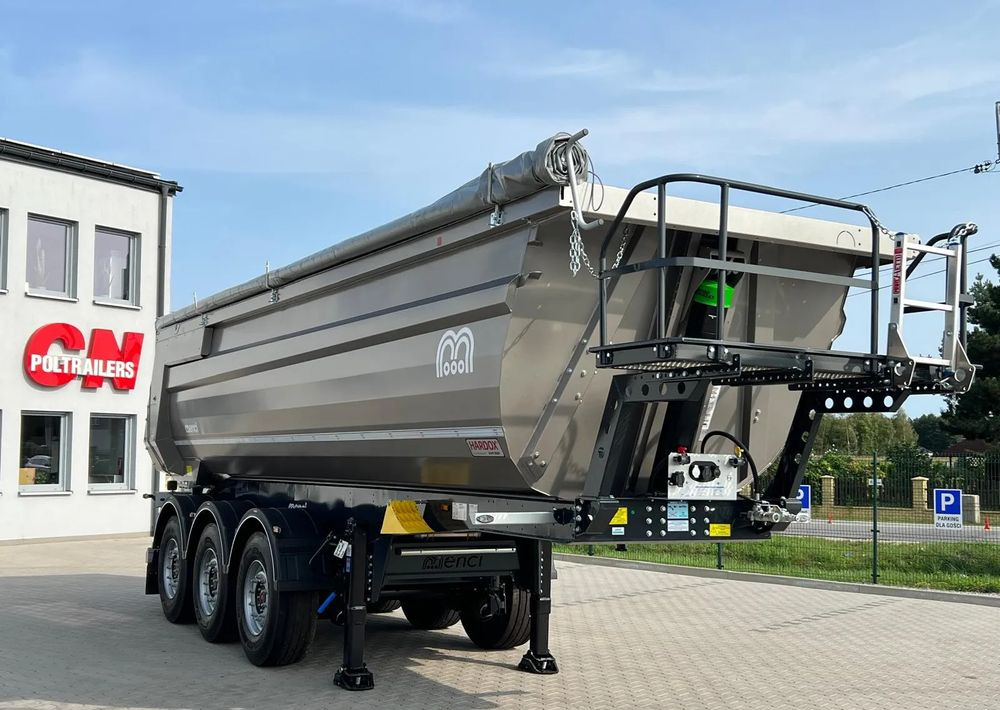 Menci Wywrotka stalowa half-pipe // Waga 6000 kg // Hardox HB500 - Kipper oplegger: afbeelding 2 Menci Wywrotka stalowa half-pipe // Waga 6000 kg // Hardox HB500 - Kipper oplegger: afbeelding 2