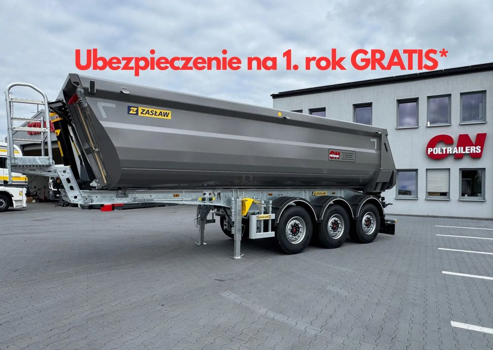 Zaslaw NOWY MODEL, CAŁA HARDOX 500 24/27m3 - Kipper oplegger: afbeelding 1 Zaslaw NOWY MODEL, CAŁA HARDOX 500 24/27m3 - Kipper oplegger: afbeelding 1