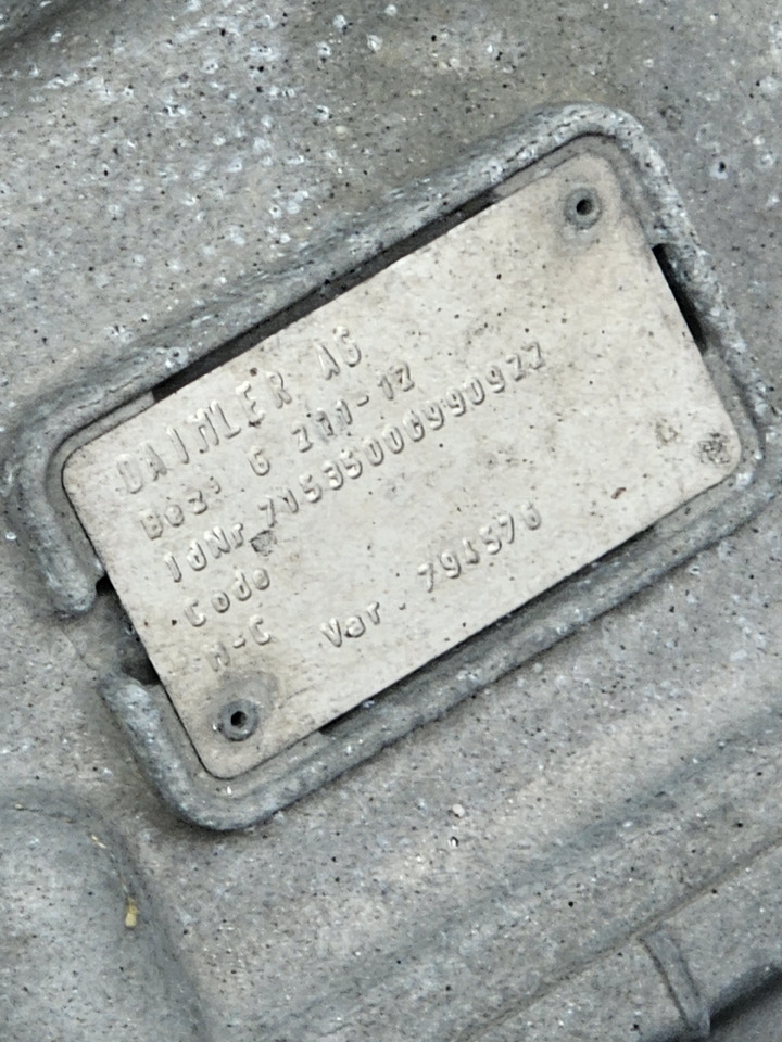 MERCEDES-BENZ ACTROS MP3 / AUTOMATIC GEARBOX / G211-12 / 565k KM !! - Versnellingsbak: afbeelding 3 MERCEDES-BENZ ACTROS MP3 / AUTOMATIC GEARBOX / G211-12 / 565k KM !! - Versnellingsbak: afbeelding 3