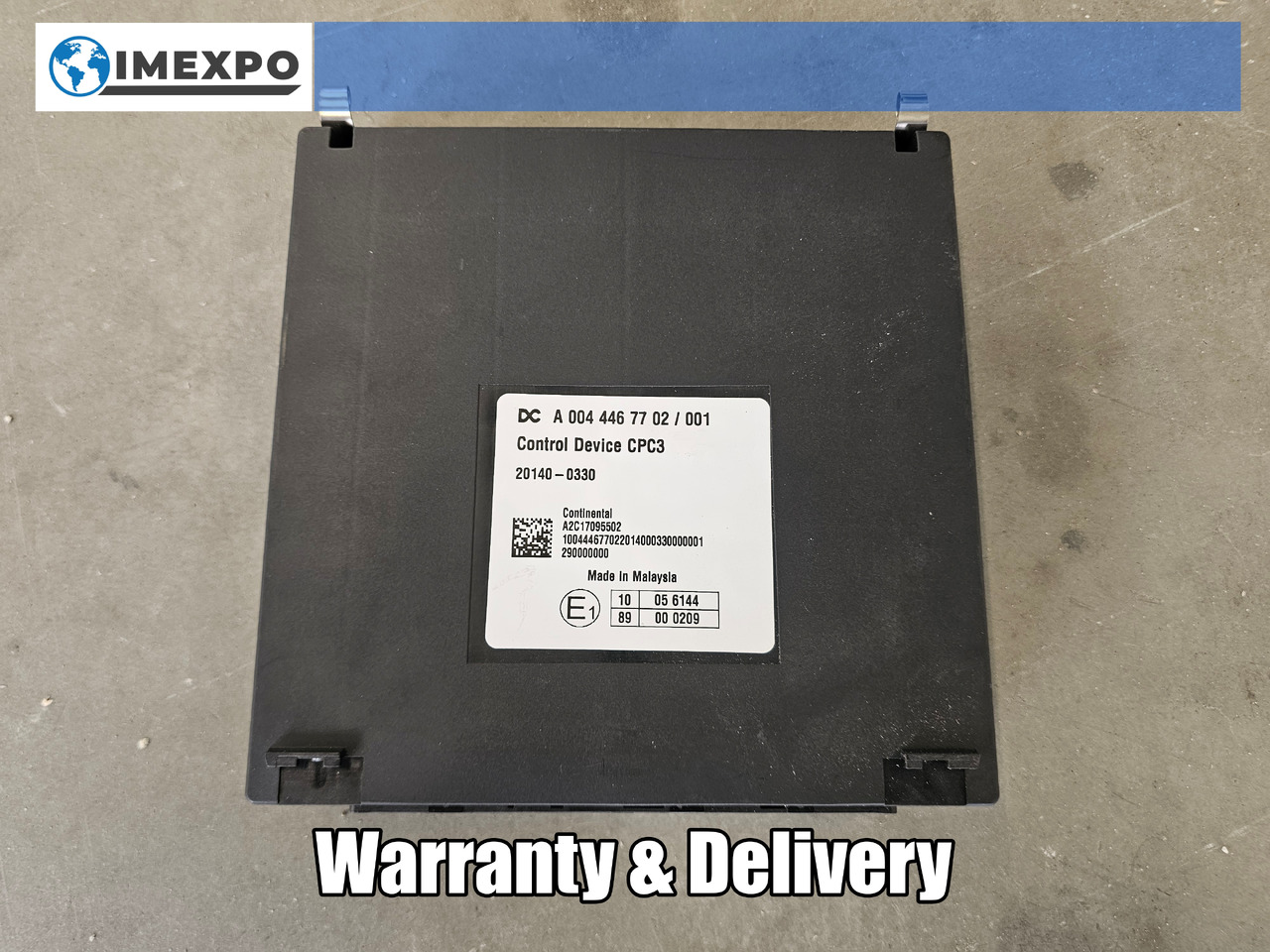 MERCEDES-BENZ ATEGO ACTROS MP4 EURO 6 / CPC3 / A0044467702 - ECU: afbeelding 1 MERCEDES-BENZ ATEGO ACTROS MP4 EURO 6 / CPC3 / A0044467702 - ECU: afbeelding 1