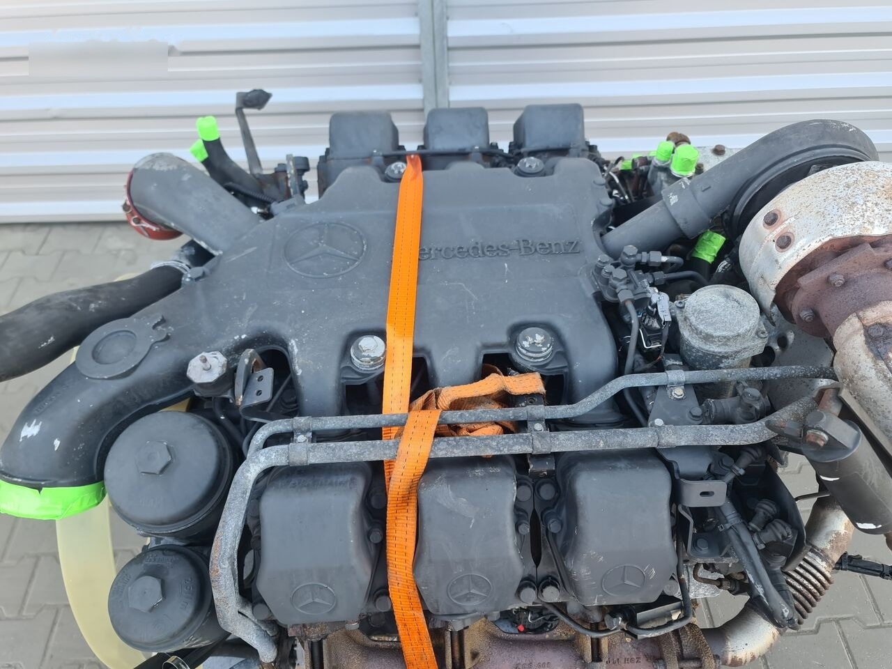 Motor voor Vrachtwagen Mercedes-Benz ACTROS MP2 MP3 EURO5   Mercedes-Benz OM501LA V6 A0154473840 EURO5: afbeelding 8