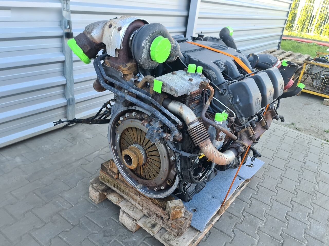 Mercedes-Benz ACTROS MP2 MP3 EURO5 Mercedes-Benz OM501LA V6 A0154473840 EURO5 - Motor voor Vrachtwagen: afbeelding 3 Mercedes-Benz ACTROS MP2 MP3 EURO5 Mercedes-Benz OM501LA V6 A0154473840 EURO5 - Motor voor Vrachtwagen: afbeelding 3