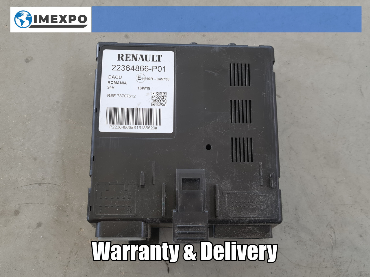 RENAULT RANGE T / DACU CONTROL UNIT / 22364866-P01 - ECU: afbeelding 1 RENAULT RANGE T / DACU CONTROL UNIT / 22364866-P01 - ECU: afbeelding 1