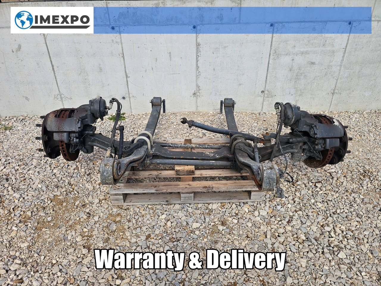 RENAULT RANGE T EURO 6 / COMPLETE FRONT AXLE - Vooras: afbeelding 1 RENAULT RANGE T EURO 6 / COMPLETE FRONT AXLE - Vooras: afbeelding 1