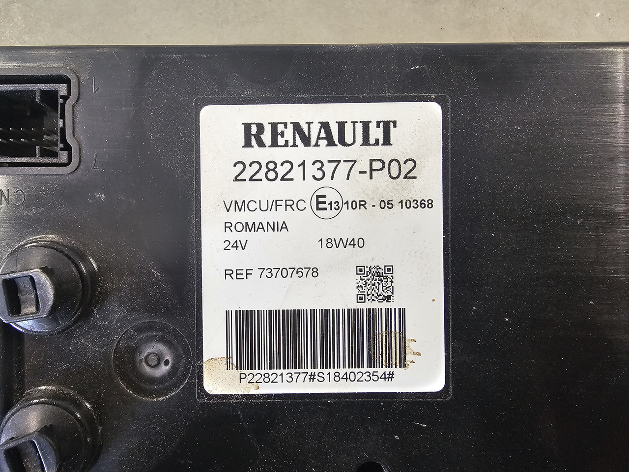 RENAULT RANGE T / VMCU FRC / 22821377 23006079 - ECU: afbeelding 4 RENAULT RANGE T / VMCU FRC / 22821377 23006079 - ECU: afbeelding 4