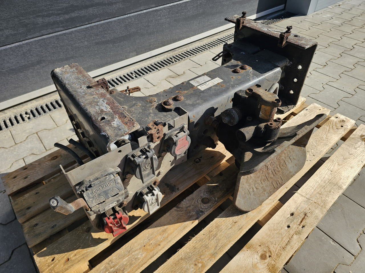 VOLVO FH FM / ROCKINGER TRAILER COUPLING / COMPLETE - Koppelschotel: afbeelding 3 VOLVO FH FM / ROCKINGER TRAILER COUPLING / COMPLETE - Koppelschotel: afbeelding 3