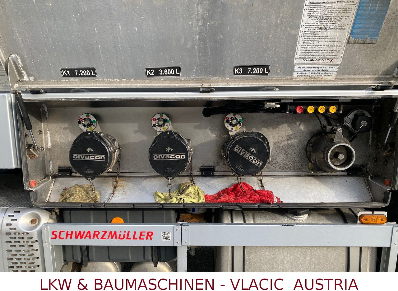 Tankwagen Iveco Stralis 460 Benz/Diesel Schwarzmüller-Kompletzug: afbeelding 11