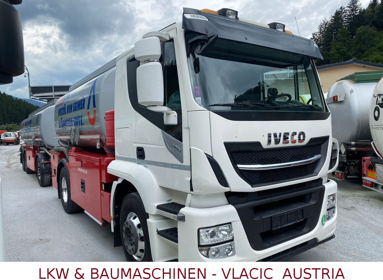 Iveco Stralis 480 Benz/Diesel Schwarzmüller-Kompletzug - Tankwagen: afbeelding 3 Iveco Stralis 480 Benz/Diesel Schwarzmüller-Kompletzug - Tankwagen: afbeelding 3