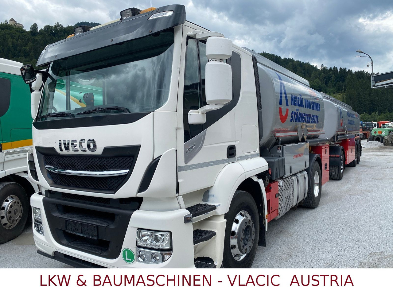 Iveco Stralis 480 Benz/Diesel Schwarzmüller-Kompletzug - Tankwagen: afbeelding 1 Iveco Stralis 480 Benz/Diesel Schwarzmüller-Kompletzug - Tankwagen: afbeelding 1
