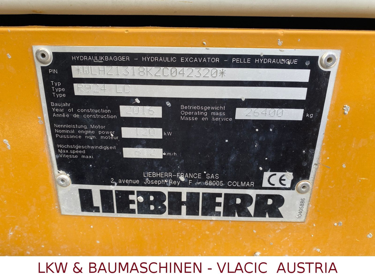 Rupsgraafmachine Liebherr R 924 LC: afbeelding 13 Rupsgraafmachine Liebherr R 924 LC: afbeelding 13