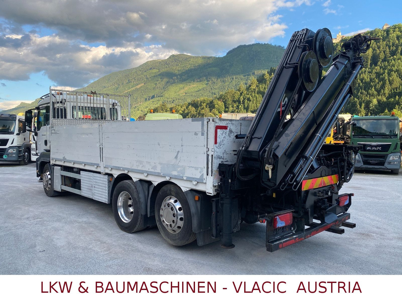MAN 26.440 mit Kran HIAB 166 5XHydraulikauschub - Vrachtwagen met open laadbak, Kraanwagen: afbeelding 5 MAN 26.440 mit Kran HIAB 166 5XHydraulikauschub - Vrachtwagen met open laadbak, Kraanwagen: afbeelding 5