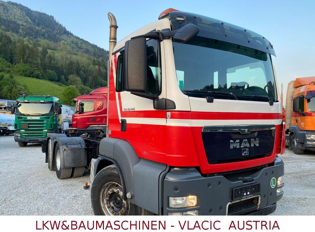 MAN TGS 26.440 6x2 mit Lift und Lenkachse - Chassis vrachtwagen: afbeelding 2 MAN TGS 26.440 6x2 mit Lift und Lenkachse - Chassis vrachtwagen: afbeelding 2
