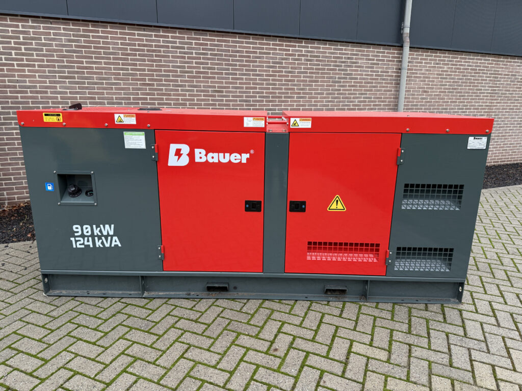 BAUER 124 KVA - Industrie generator: afbeelding 1 BAUER 124 KVA - Industrie generator: afbeelding 1