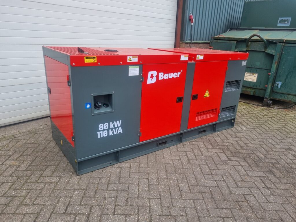 BAUER GFS-80 kW diesel generator - Industrie generator: afbeelding 1 BAUER GFS-80 kW diesel generator - Industrie generator: afbeelding 1