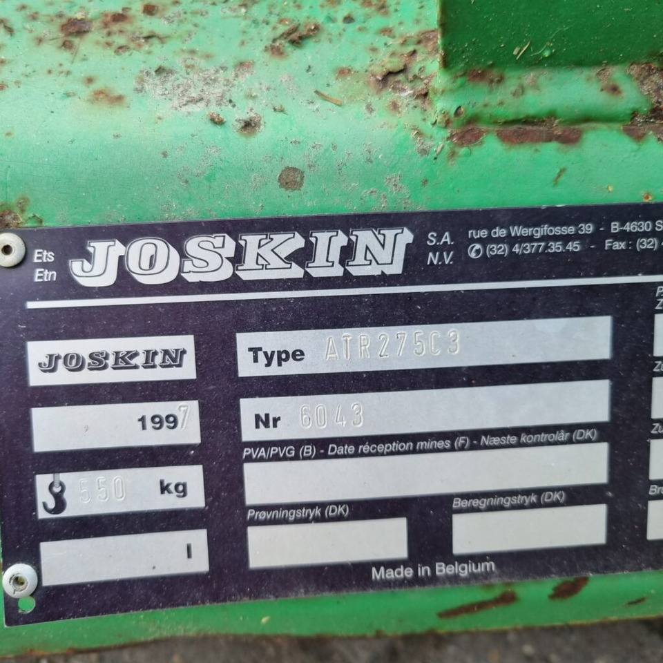 JOSKIN ATR275C3 mower - Maaimachine: afbeelding 4 JOSKIN ATR275C3 mower - Maaimachine: afbeelding 4