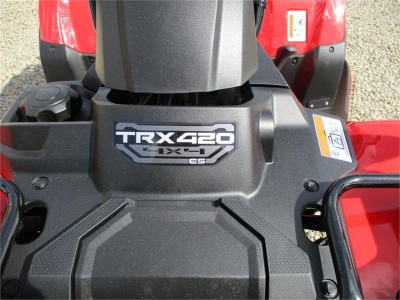 Quad Honda TRX 420FE Traktor STORT LAGER AF HONDA ATV. Vi hj: afbeelding 6