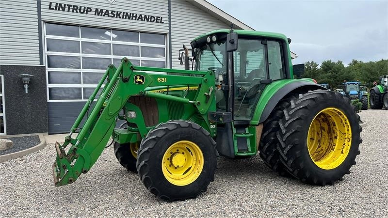 John Deere 6320 m/JD 631 Frontlæsser AutoPower og TLS affjed - Tractor: afbeelding 2 John Deere 6320 m/JD 631 Frontlæsser AutoPower og TLS affjed - Tractor: afbeelding 2