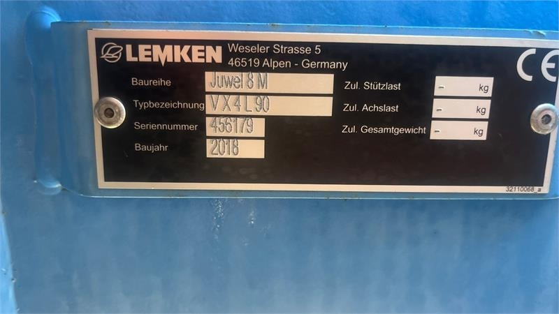 Lemken Juwel 8M VX4L90 MEGET VELHOLDT plov som ikke har k - Ploeg: afbeelding 5 Lemken Juwel 8M VX4L90 MEGET VELHOLDT plov som ikke har k - Ploeg: afbeelding 5