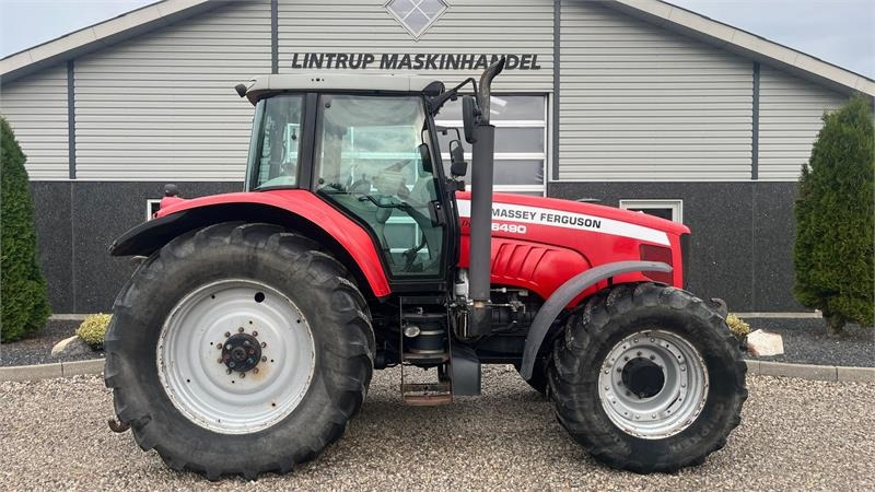 Tractor Massey Ferguson 6490 Dyna 6 med frontlift: afbeelding 9