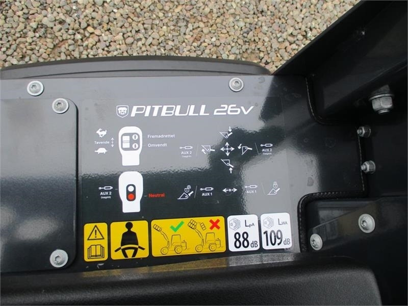 Kniklader Pitbull X24-26V med lyspakke, 400mm hjulmontering og pall: afbeelding 10