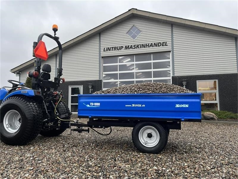 Kipper aanhangwagen Solis TS1500 tipvogn med bagtip, aftagelige sider og fin: afbeelding 15