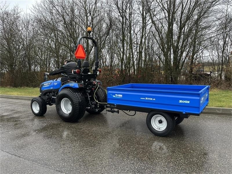 Kipper aanhangwagen Solis TS1500 tipvogn med bagtip, aftagelige sider og fin: afbeelding 14
