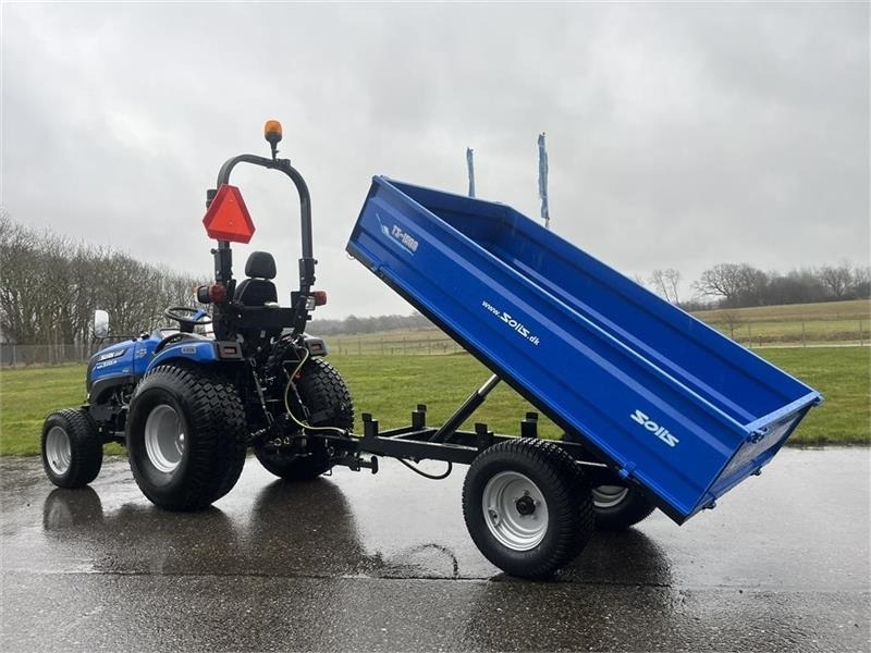 Kipper aanhangwagen Solis TS1500 tipvogn med bagtip, aftagelige sider og fin: afbeelding 8
