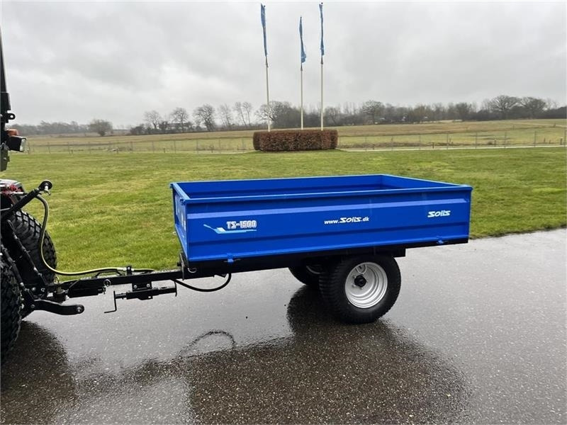 Kipper aanhangwagen Solis TS1500 tipvogn med bagtip, aftagelige sider og fin: afbeelding 12