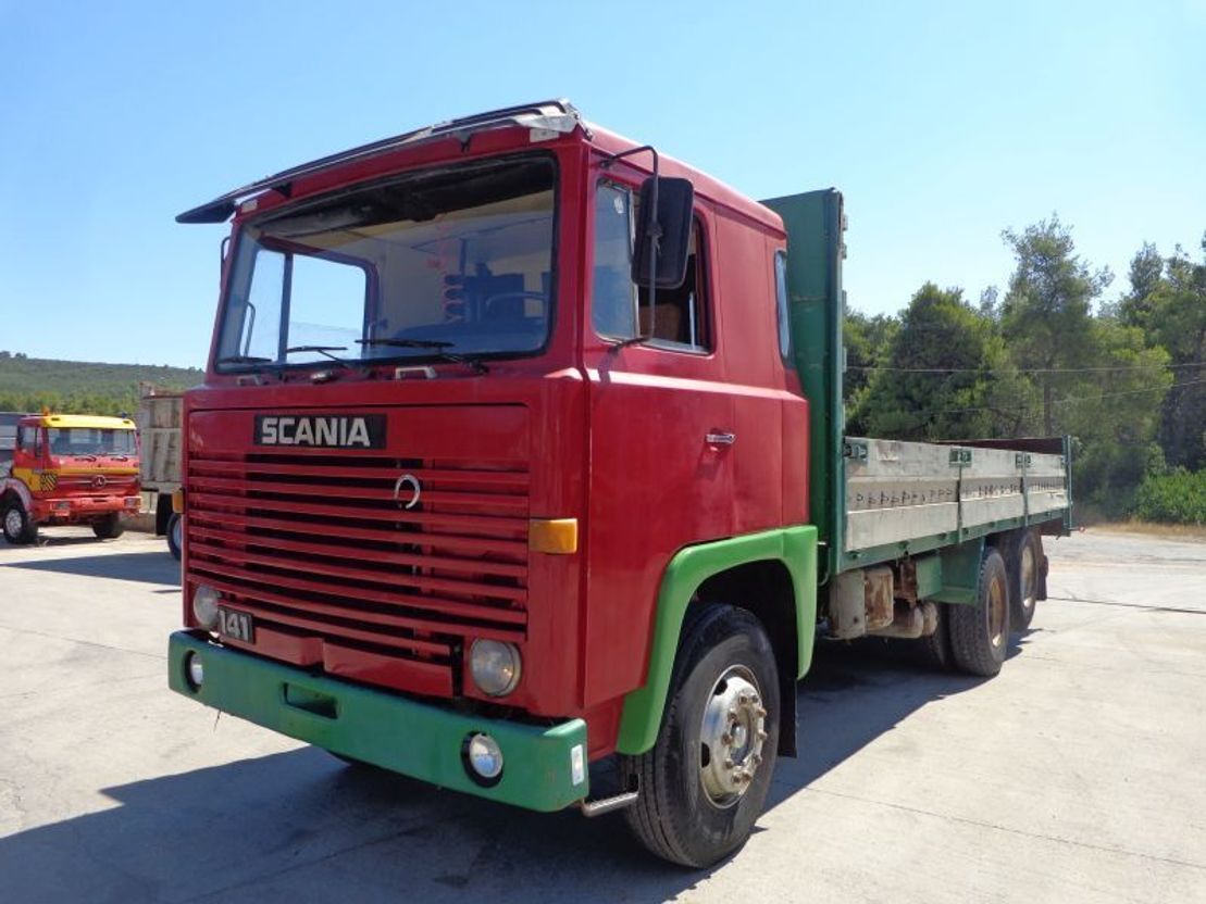 Scania LB141 V8 SCANIA LBS 141 (6X2) V8 - Vrachtwagen met open laadbak: afbeelding 1 Scania LB141 V8 SCANIA LBS 141 (6X2) V8 - Vrachtwagen met open laadbak: afbeelding 1