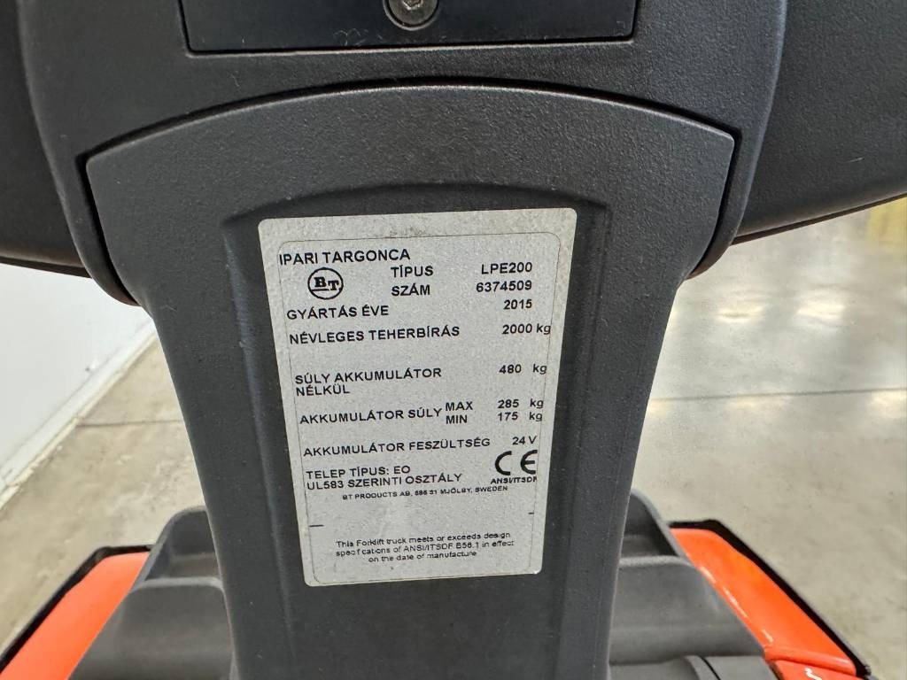 Toyota 10792 LPE 200 - Palletwagen: afbeelding 4 Toyota 10792 LPE 200 - Palletwagen: afbeelding 4