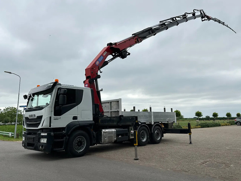 Kraanwagen Iveco Stralis 420 2015!!TRUCK HMF50TM/FLY-JIB! WINCH/LIER!ROOF/DACH!!MANUTENTION!!: afbeelding 6