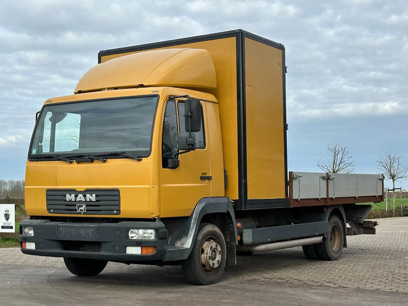 MAN LE 180 c !!LANDBOUW KENTEKEN!!!BOSBOUW!! - Vrachtwagen met open laadbak: afbeelding 1 MAN LE 180 c !!LANDBOUW KENTEKEN!!!BOSBOUW!! - Vrachtwagen met open laadbak: afbeelding 1
