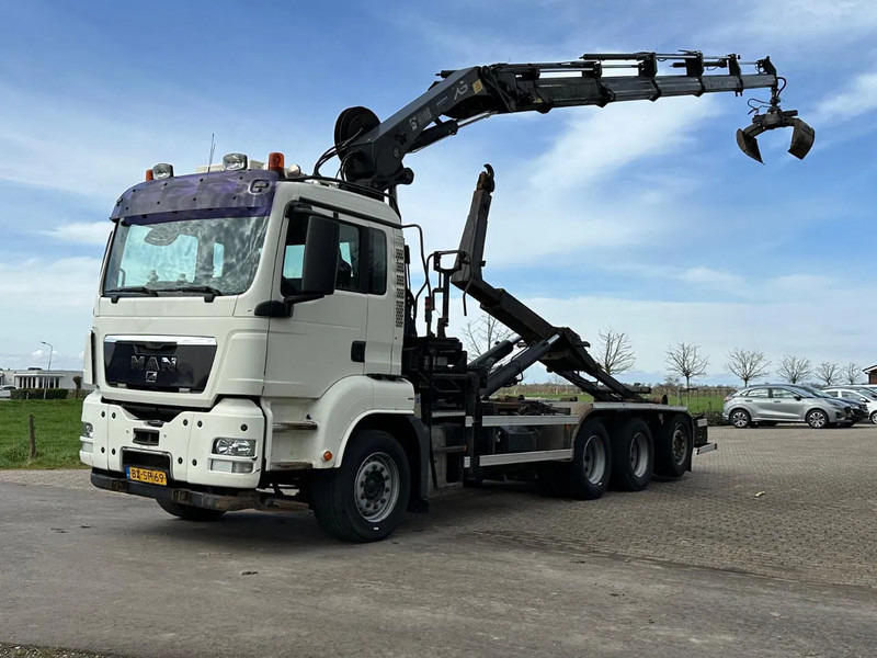 MAN TGS 35.400 8X4 !!TRIPLE!! 24tm KRAAN/HAAKARM!!RADIO REMOTE!! - Haakarmsysteem vrachtwagen, Kraanwagen: afbeelding 5 MAN TGS 35.400 8X4 !!TRIPLE!! 24tm KRAAN/HAAKARM!!RADIO REMOTE!! - Haakarmsysteem vrachtwagen, Kraanwagen: afbeelding 5