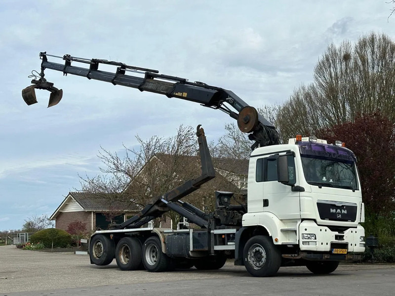 MAN TGS 35.400 8X4 !!TRIPLE!! 24tm KRAAN/HAAKARM!!RADIO REMOTE!! - Haakarmsysteem vrachtwagen, Kraanwagen: afbeelding 2 MAN TGS 35.400 8X4 !!TRIPLE!! 24tm KRAAN/HAAKARM!!RADIO REMOTE!! - Haakarmsysteem vrachtwagen, Kraanwagen: afbeelding 2