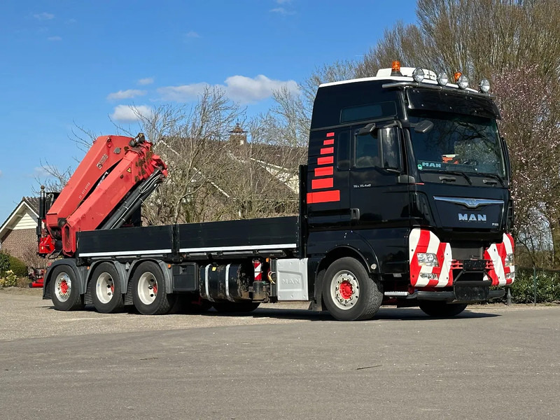MAN TGX 35.480!!8x4 TRIPLE!!HIAB 62tm!!CRANE/GRUE!!EURO6!! - Kraanwagen: afbeelding 4 MAN TGX 35.480!!8x4 TRIPLE!!HIAB 62tm!!CRANE/GRUE!!EURO6!! - Kraanwagen: afbeelding 4
