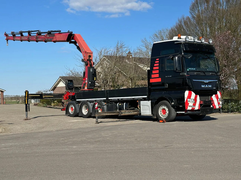 MAN TGX 35.480!!8x4 TRIPLE!!HIAB 62tm!!CRANE/GRUE!!EURO6!! - Kraanwagen: afbeelding 1 MAN TGX 35.480!!8x4 TRIPLE!!HIAB 62tm!!CRANE/GRUE!!EURO6!! - Kraanwagen: afbeelding 1