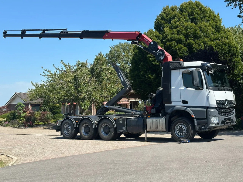 Mercedes-Benz Arocs 3251 8x4 TRIPLE!!28TM KRAAN/HAAK!!EURO6!!TOP! ZERO EMISSIE 2030!! - Haakarmsysteem vrachtwagen, Kraanwagen: afbeelding 3 Mercedes-Benz Arocs 3251 8x4 TRIPLE!!28TM KRAAN/HAAK!!EURO6!!TOP! ZERO EMISSIE 2030!! - Haakarmsysteem vrachtwagen, Kraanwagen: afbeelding 3
