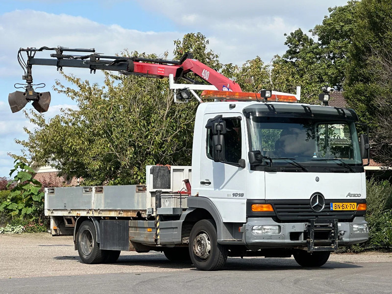 Mercedes-Benz Atego 1018 KRAAN/CRANE HMF403!!129tkm - Kraanwagen: afbeelding 1 Mercedes-Benz Atego 1018 KRAAN/CRANE HMF403!!129tkm - Kraanwagen: afbeelding 1