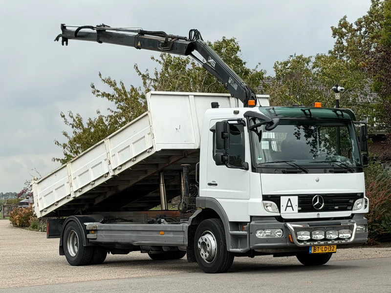 Mercedes-Benz Atego 1218 KRAAN/KIPPER!!MANUELL!! - Kipper vrachtwagen, Kraanwagen: afbeelding 1 Mercedes-Benz Atego 1218 KRAAN/KIPPER!!MANUELL!! - Kipper vrachtwagen, Kraanwagen: afbeelding 1