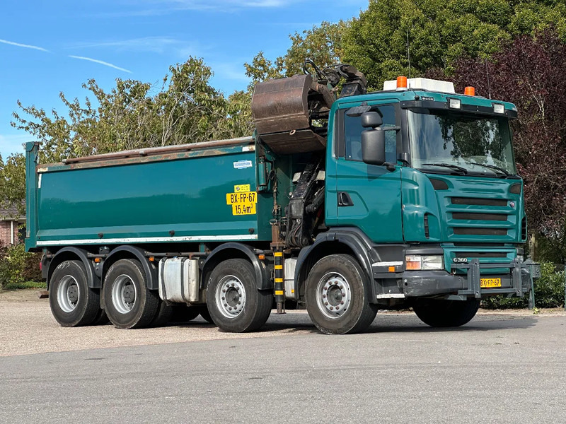 Scania G360 8x4!!Z-Kraan/KIPPER!! - Kipper vrachtwagen, Kraanwagen: afbeelding 4 Scania G360 8x4!!Z-Kraan/KIPPER!! - Kipper vrachtwagen, Kraanwagen: afbeelding 4