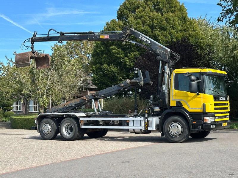 Scania R114-340 6x2 !!KRAAN/CONTAINER/KABEL!!MANUELL!! - Kabelsysteem truck, Kraanwagen: afbeelding 3 Scania R114-340 6x2 !!KRAAN/CONTAINER/KABEL!!MANUELL!! - Kabelsysteem truck, Kraanwagen: afbeelding 3